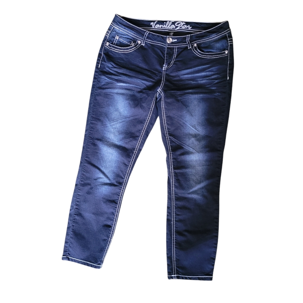 Vanilla Star Denim Capri Jeans Sz 11